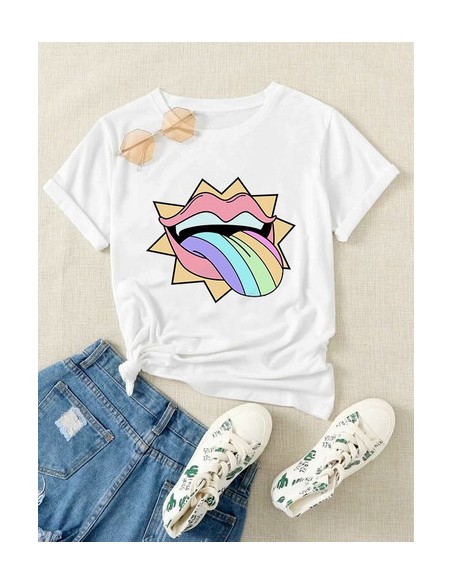 664839-MLA48009670007_102021,Remeras Mujer - Modelos Pride - Fashion - Moda - Diseños