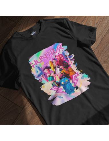 Remera algodon niño - Guerreras K-Pop