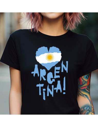 Remera algodon - Argentina - mundial