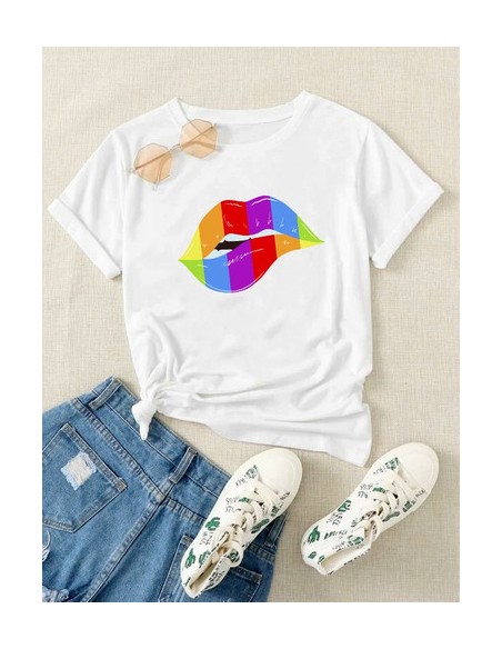 798912-MLA48009659188_102021,Remeras Mujer - Modelos Pride - Fashion - Moda - Diseños
