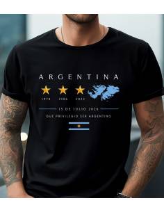 Remera algodon - Malvinas -... 2