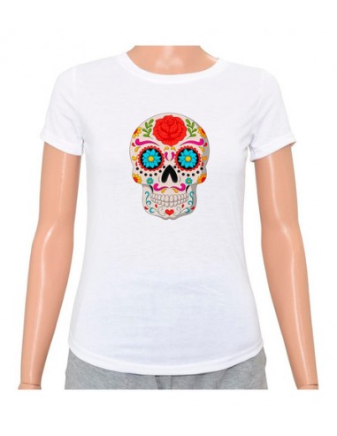 758563-MLA49760123262_042022,Remeras Mujer - Calaveras Mexicanas - Diseños - Moda