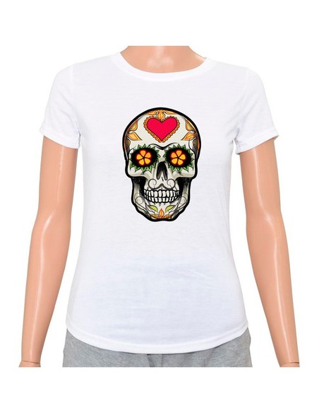 974423-MLA49760123263_042022,Remeras Mujer - Calaveras Mexicanas - Diseños - Moda