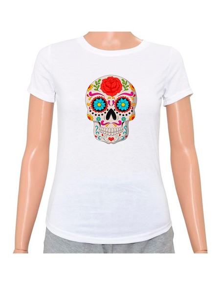 641912-MLA49760108414_042022,Remeras Mujer - Calaveras Mexicanas - Diseños - Moda