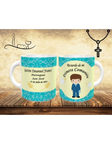 771059-MLA49772053099_042022,Taza Personalizada - Recuerdo 1° Comunion - Religion - Foto