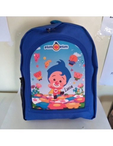 719192-MLA48207987947_112021,Mochila De Jardin - Personalizada - Plim Plim - Infantil - 