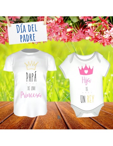 927183-MLA48009823080_102021,Combo 2 Remeras - Padre E Hija - Día Del Padre - Nena - Dise