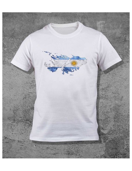 694949-MLA49420262208_032022,Remera Soberania Nacional - Islas Malvinas - Heroes - Guerra