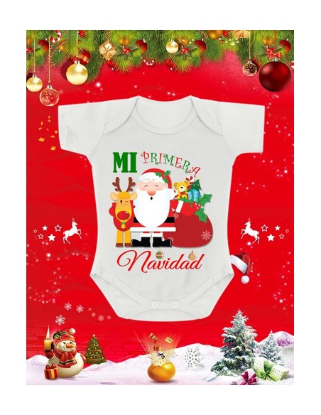 855718-MLA48209063029_112021,Body De Bebe  - 1° Navidad - Papa Noel - Regalo - Familia