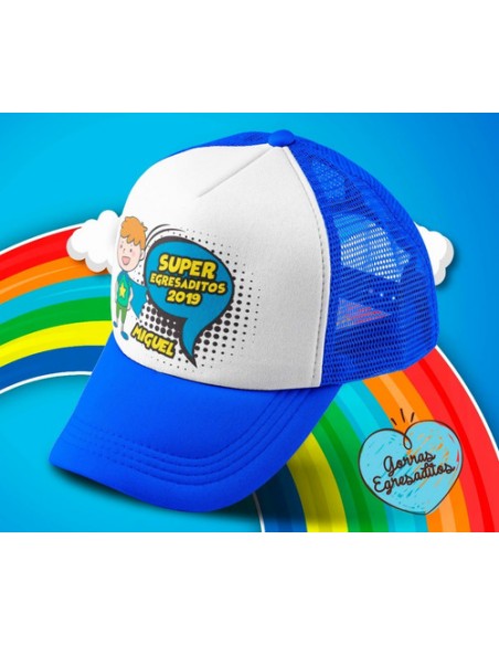 734445-MLA48022299482_102021,Gorros Trucker - Niños - Egresaditos - Diseños Lindos