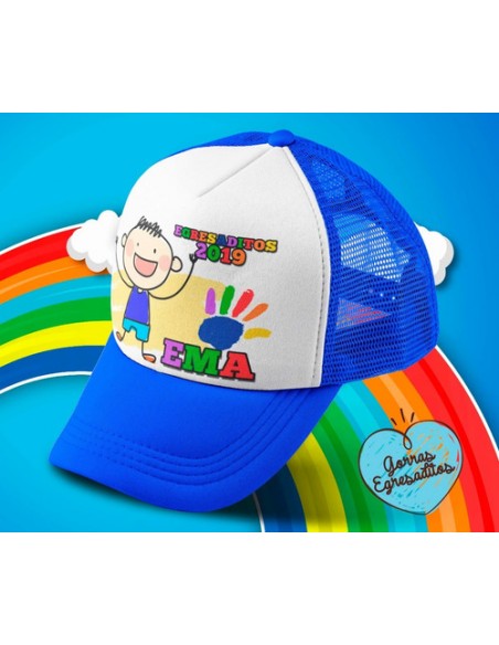 601636-MLA48022248620_102021,Gorros Trucker - Niños - Egresaditos - Diseños Lindos