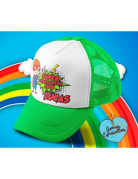 936588-MLA48022280569_102021,Gorros Trucker - Niños - Egresaditos - Diseños Lindos