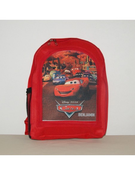 840641-MLA48772764763_012022,Mochila De Jardin - Personalizada - Cars - Infantil - Autos