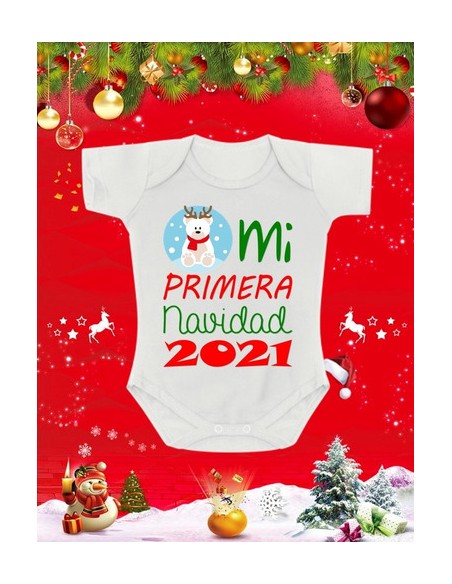 645079-MLA48208778988_112021,Body De Bebe  - 1° Navidad - Papa Noel - Regalo - Familia