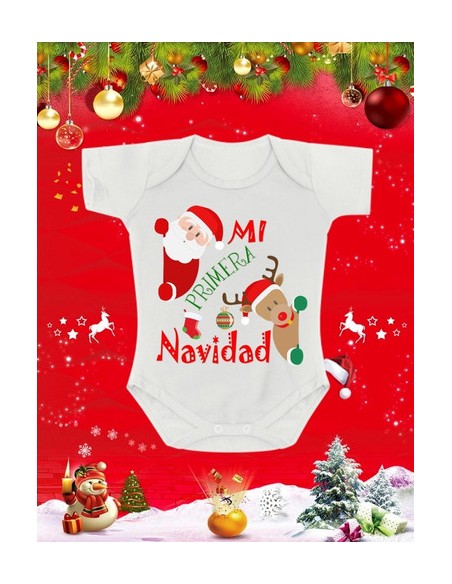 809548-MLA48208786986_112021,Body De Bebe  - 1° Navidad - Papa Noel - Regalo - Familia