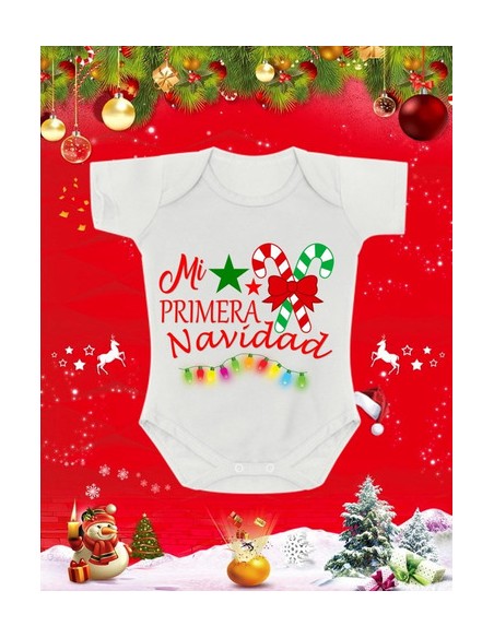 810323-MLA48208855759_112021,Body De Bebe  - 1° Navidad - Papa Noel - Regalo - Familia